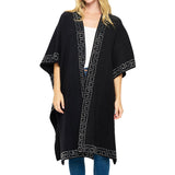 100006, BLING MAZE CRYSTAL RHINESTONE ACCENT SHAWL