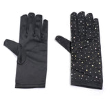 100008, BLING CRYSTAL RHINESTONE WEDDING GLOVES