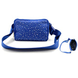 100011, BLING CRYSTAL RHINESTONE SLING BAG