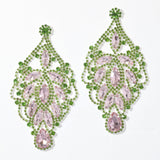 100026, MARQUISE ACCENT CRYSTAL RHINESTONE EARRING