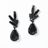 100027, TEARDROP ACCENT RHINESTONE DANGLE EARRING