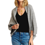 100029, LIGHTWEIGHT SHRUGS KNIT CARDIGAN