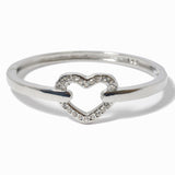 100139, HEART CRYSTAL RHINESTONE METAL BRACELET