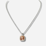 100279, DESIGNER INSPIRED CUBIC ZIRCONIA PENDANT NECKLACE