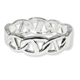 100452, CUTOUT METAL BANGLE BRACELET