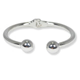 100454, BALL OPEN CUFF BRACELET