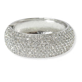 100573, PAVE RHINESTONE BANGLE BRACELET