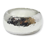 100574, HAMMERED BOLD METAL BANGLE BRACELET