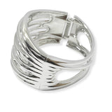 100575, CUTOUT METAL BANGLE BRACELET