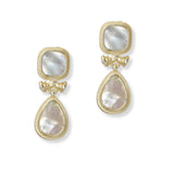 100792, GEOMETRIC DESIGNER INSPIRED DANGLE EARRING