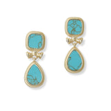 100792, GEOMETRIC DESIGNER INSPIRED DANGLE EARRING