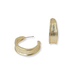 100798, DESIGNER INSPIRED HOOP EARRING