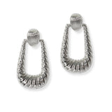 100853, GOLD DIPPED, GEOMETRIC METAL BRASS EARRING