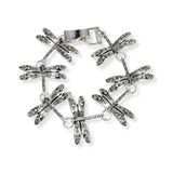 100906, DRAGONFLY MAGNETIC CLOSURE BRACELET