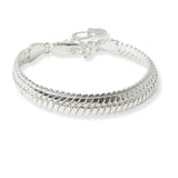 100928, SNAKE CHAIN METAL BRACELET