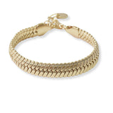 100928, SNAKE CHAIN METAL BRACELET