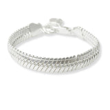 100928, SNAKE CHAIN METAL BRACELET