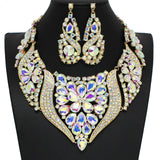 101101, EVENING RHINESTONE NECKLACE SET