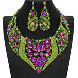 101101, EVENING RHINESTONE NECKLACE SET