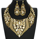 101101, EVENING RHINESTONE NECKLACE SET