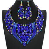 101101, EVENING RHINESTONE NECKLACE SET