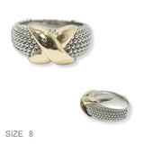 101129, X ACCENT DESIGNER INSPIRED RING