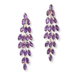 101199, MARQUISE CUBIC ZIRCONIA ACCENT EARRING