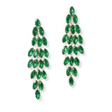 101199, MARQUISE CUBIC ZIRCONIA ACCENT EARRING