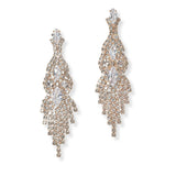 101200, CUBIC ZIRCONIA CRYSTAL RHINESTONE EARRING