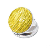 101221, BLING CRYSTAL RHINESTONE MINI PILL CASE ORGANIZER