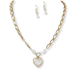 101225, HEART CHARM NECKLACE
