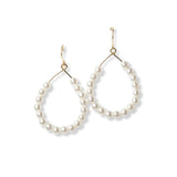 101233, PEARL TEARDROP DANGLE EARRING