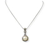 101298, DESIGNER INSPIRED PEARL PENDANT NECKLACE