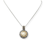 101299, DESIGNER INSPIRED PEARL PENDANT NECKLACE