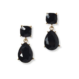 101305, TEARDROP RHINESTONE DANGLE EARRING