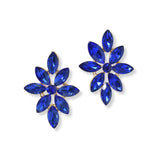 101306, FLOWER MARQUISE ACCENT RHINESTONE EARRING