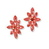 101306, FLOWER MARQUISE ACCENT RHINESTONE EARRING