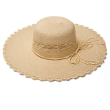 101382, SUMMER WIDE BRIM STRAW HAT