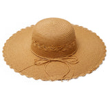 101382, SUMMER WIDE BRIM STRAW HAT