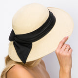 101383, SUN BOW STRAW HAT