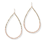 101387, DAINTY BEADED TEARDROP EARRING