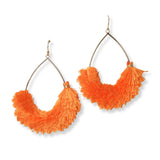 101418, TEARDROP TASSEL EARRING