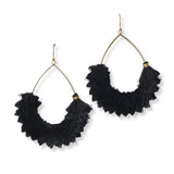 101418, TEARDROP TASSEL EARRING