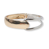 101452, METAL CENTER OPEN BANGLE BRACELET