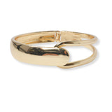 101452, METAL CENTER OPEN BANGLE BRACELET