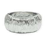 101462, TEXTURED ROUND METAL OPEN BANGLE BRACELET