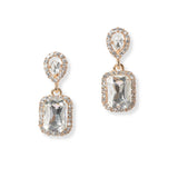 101468, GEOMETRIC RHINESTONE DANGLE EARRING