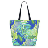101539, TROPICAL PRINT TOTE BAG