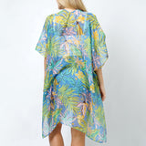 101546, TROPICAL PRINT KIMONO