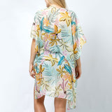 101546, TROPICAL PRINT KIMONO